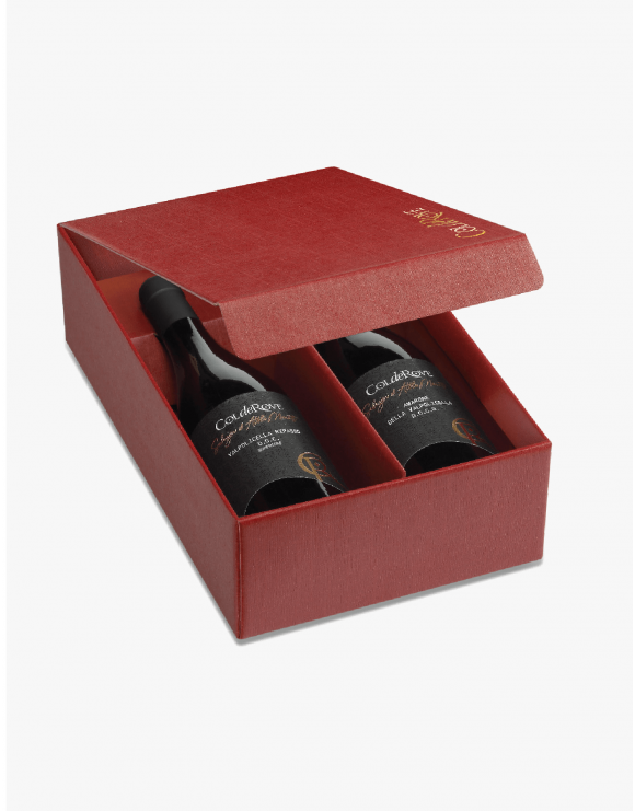 Confezione 2 Bottiglie Amarone DOCG e Valpolicella Ripasso Superiore DOC