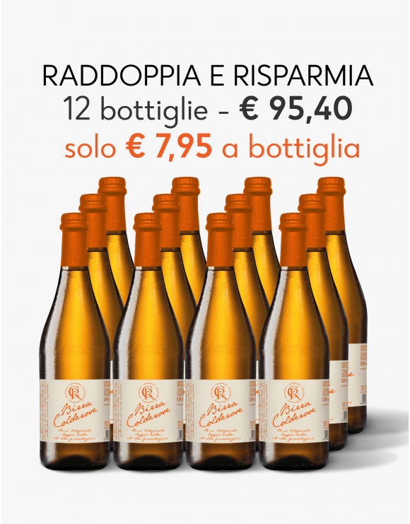 12 bottiglie Birra Colderove doppio malto