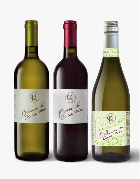 1 Rosso + 1 Bianco + Bollicine di Casa Mia
