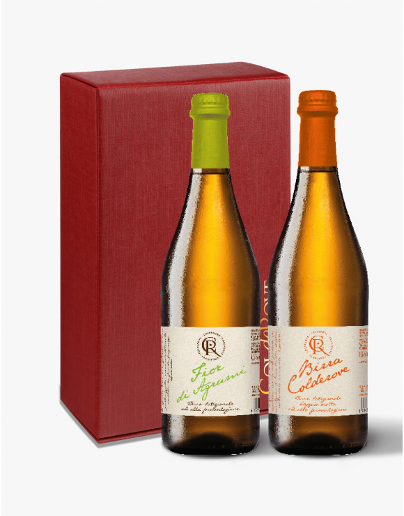 Astuccio 2 bottiglie Birra Colderove e Birra Fior di Agrumi