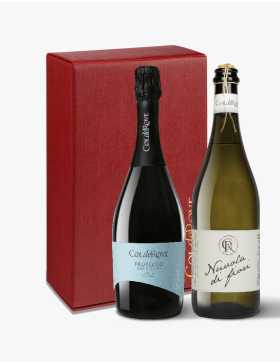 Astuccio 2 bottiglie Prosecco Brut Doc Tv e 1 Nuvola di fiori