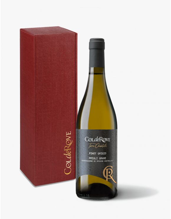 Astuccio da 1 bottiglia Pinot Grigio Torre Orientale Grave Friuli DOC
