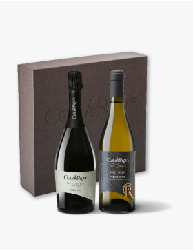 Confezione da 2 bottiglie 1 Pinot Grigio Torre Orientale Doc Friuli e 1 Prosecco Spumante Doc Treviso Extra dry