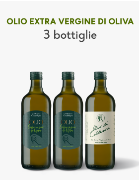 Assaggio Misto Olio Extravergine di Oliva | 2 bottiglie Equilibrato + 1 bottiglia Deciso
