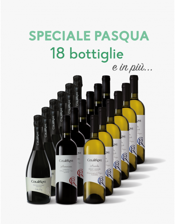 Offerta Brindisi di Pasqua 15 bottiglie