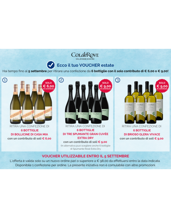 Voucher giugno 2026