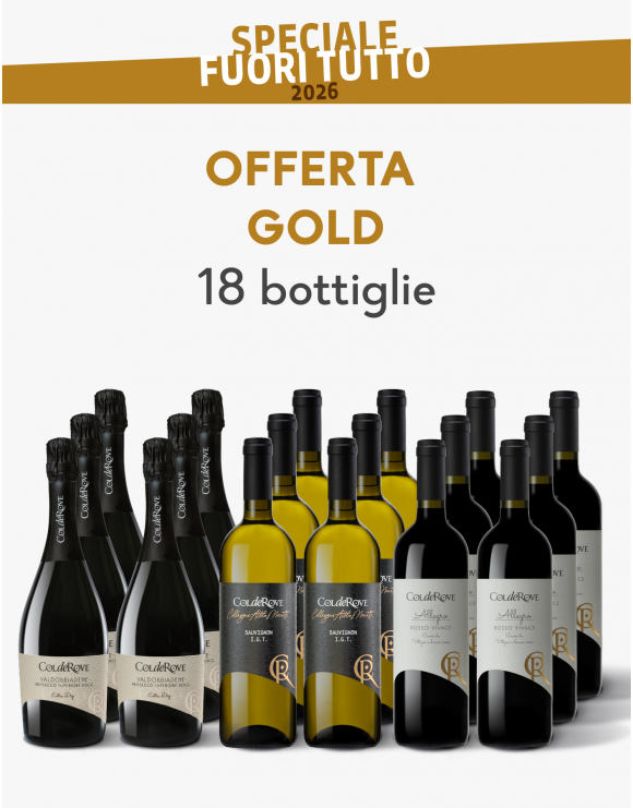 Offerta Estate  GOLD 18 btg