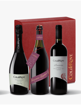 Confezione 3 btg Prosecco Brut  Cabernet Marzemino