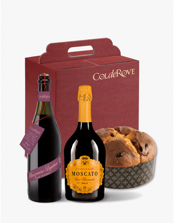 Bauletto Dolcissimo Marzemino Moscato e Panettone