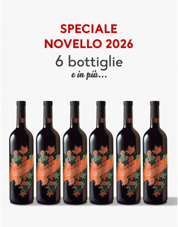 Offerta Novello 6 bottiglie con Allegro e Pepita