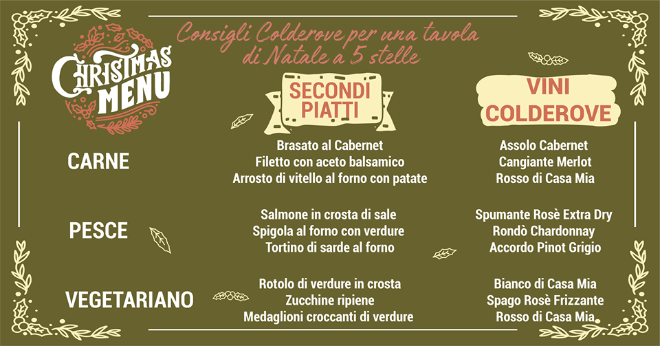 Menu Di Natale 5 Stelle.Trasforma Il Tuo Pranzo Di Natale Con Un Menu A 5 Stelle